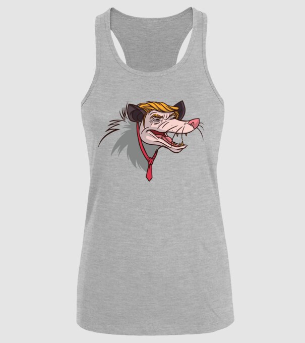 Trump Opossum model gri pe tricou