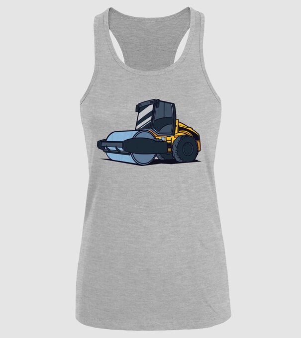 Rulou compresor model gri pe tricou