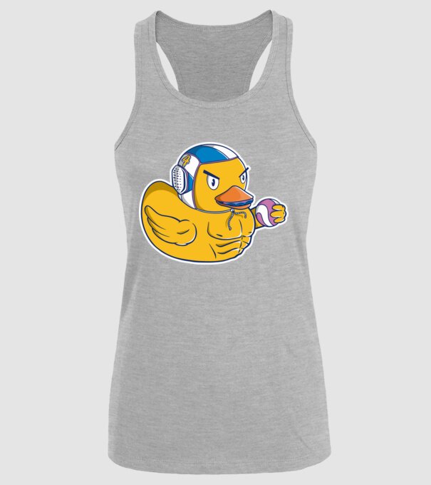 Rață polo pe apă model gri pe tricou