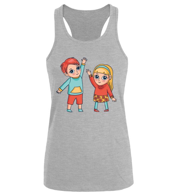  model  pe tricou