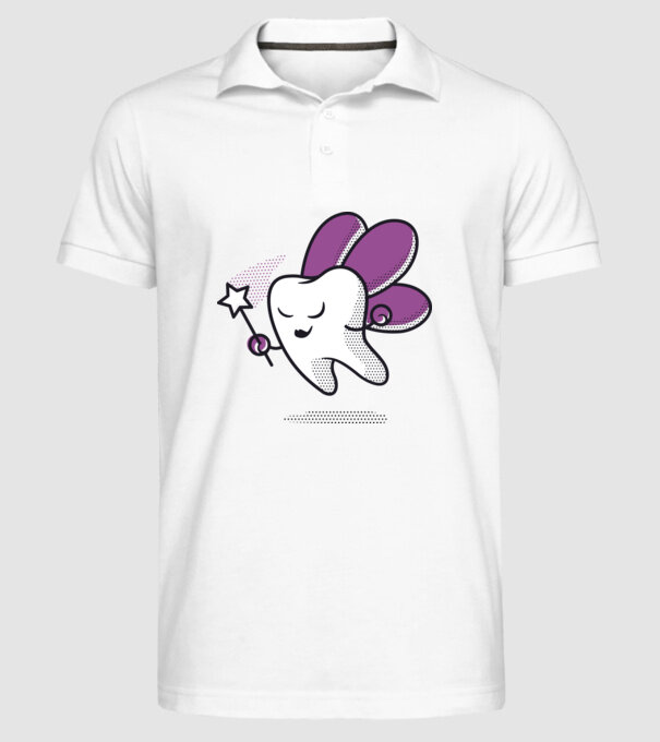 Zâna Măseluță model alb pe tricou
