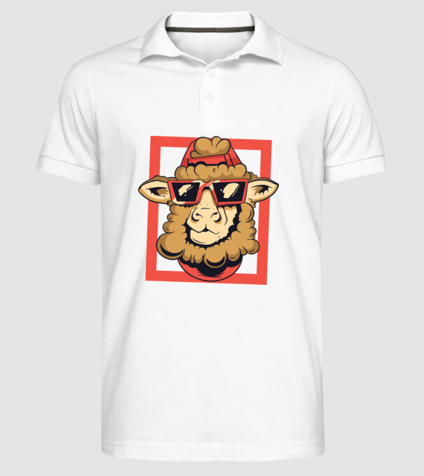 Miel cool model alb pe tricou