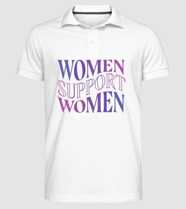Women Support Women Ziua Femeilor model alb pe tricou