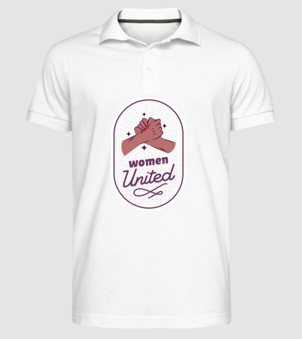 Women United Ziua femeii model alb pe tricou