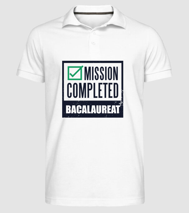 bacalaureat model alb pe tricou