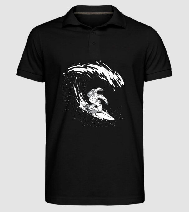Astronaut Surf amuzant tricou amuzant astronaut model negru pe tricou
