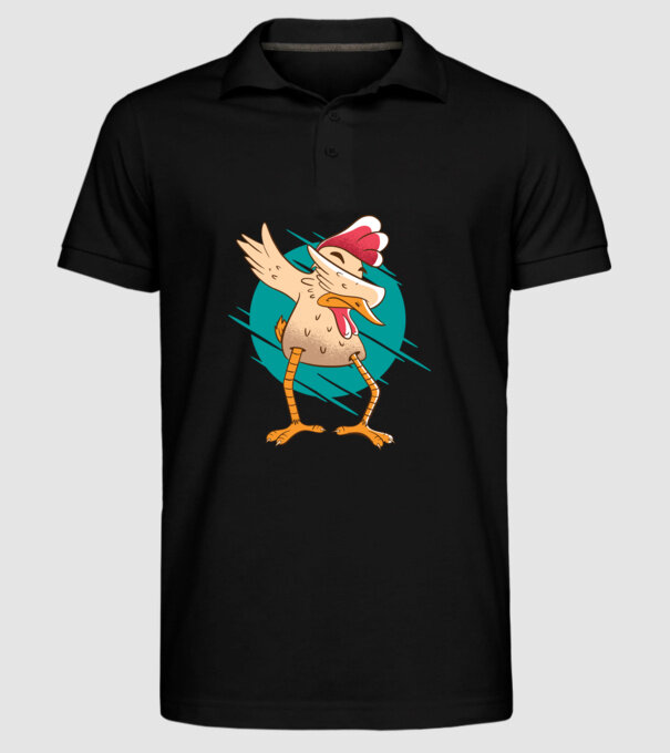 Pui DAB model negru pe tricou