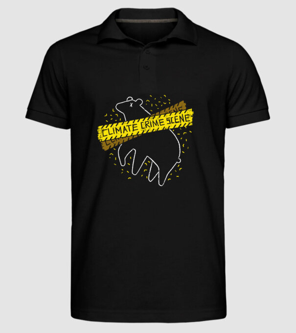 Încălzire globală studiul locației model negru pe tricou