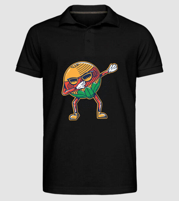 Dubă DAB cărți de joc maghiare model negru pe tricou