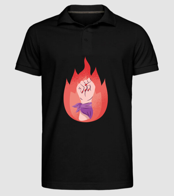 Egalitatea femeilor Ziua femeii model negru pe tricou