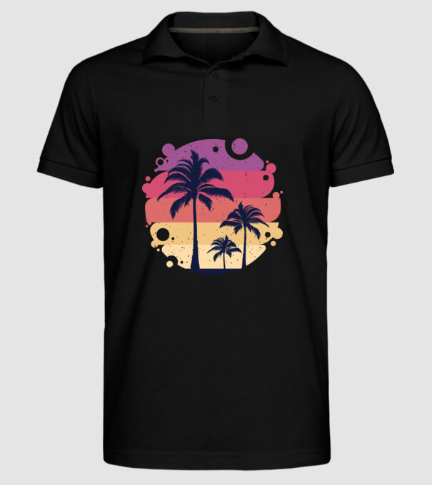 Retro Vara model negru pe tricou