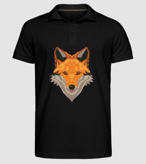 Cap de Vulpe model negru pe tricou