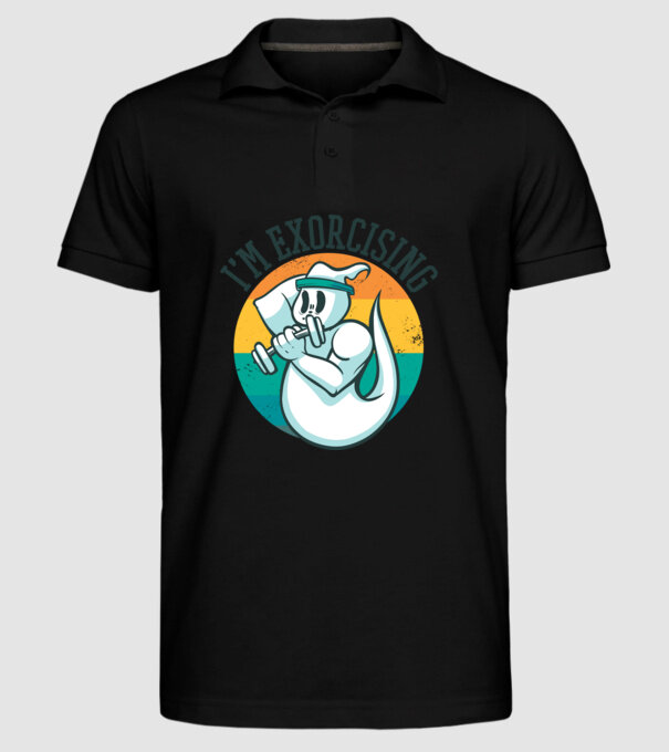 Antrenament Fantomă (Spirit?) model negru pe tricou