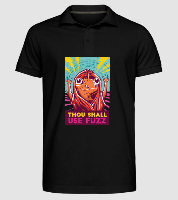 Șopârlă Vrăjitoare model negru pe tricou