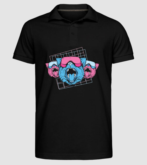 Pisicuțe VR model negru pe tricou