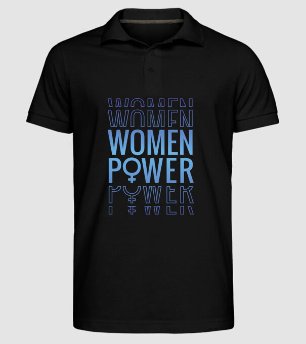 Women Power de Ziua Femeii model negru pe tricou