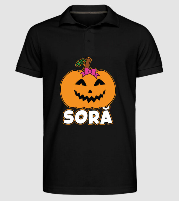soră model negru pe tricou