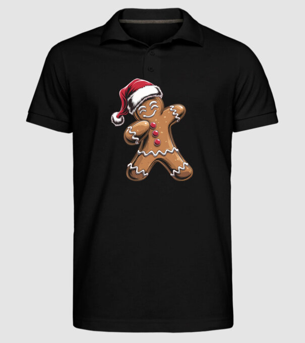 Turtă dulce dab model negru pe tricou