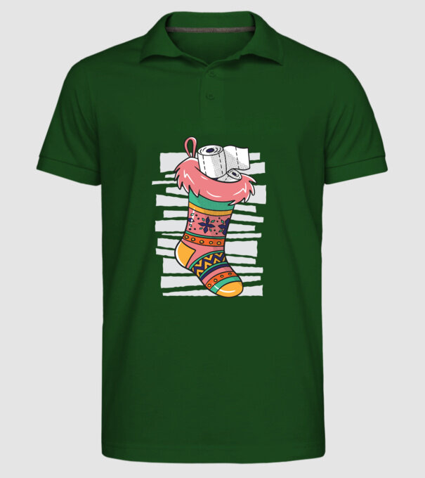 Christmas Gift 2020 model verde închis pe tricou