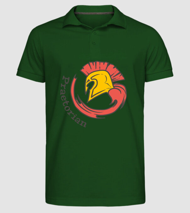 Praetorian model verde închis pe tricou
