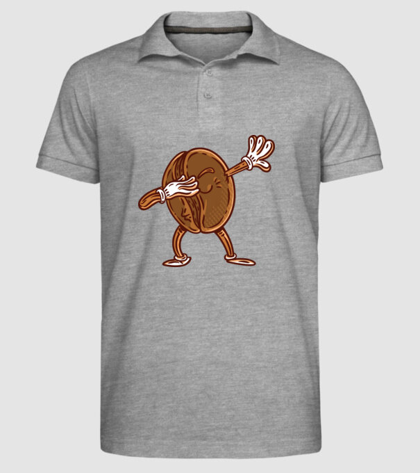Cafea DAB model gri pe tricou