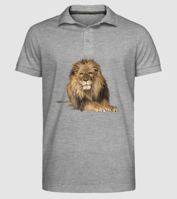 lion king model gri pe tricou