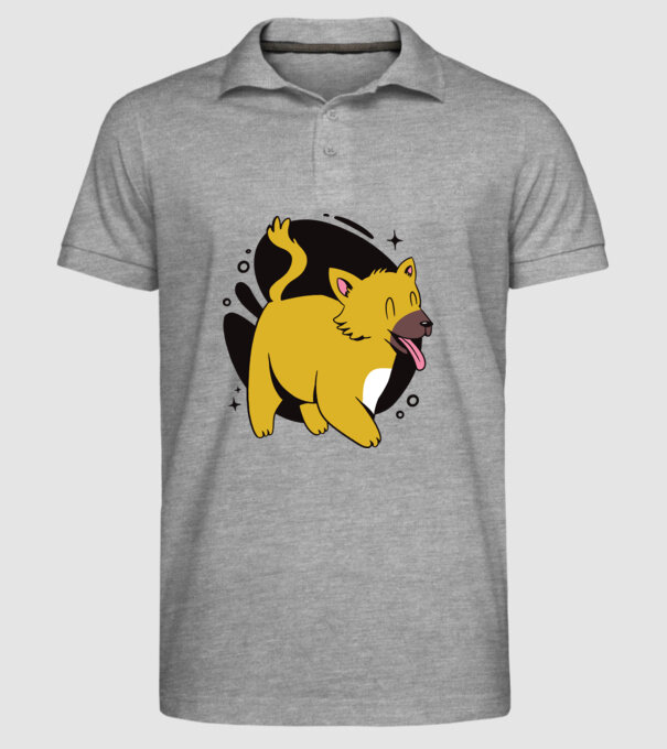 Vulpe model gri pe tricou