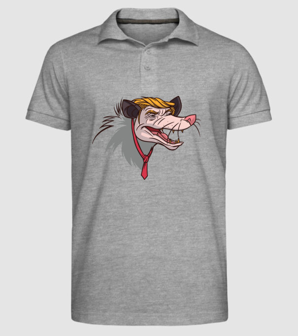 Trump Opossum model gri pe tricou
