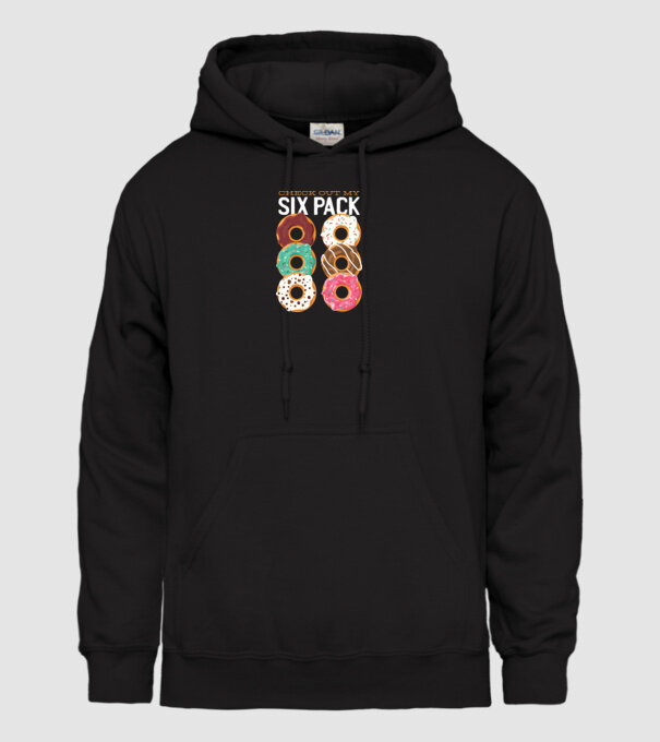 Check out my Six Pack model negru pe tricou