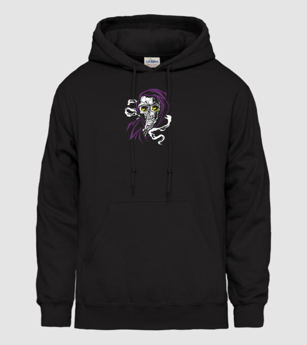 Ucigaș tăcut model negru pe tricou