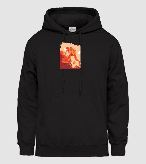 Alpinism model negru pe tricou