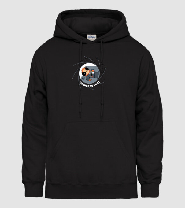 Leneș Bond 007 model negru pe tricou