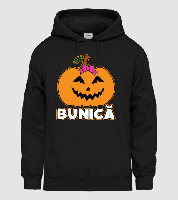 bunică model negru pe tricou