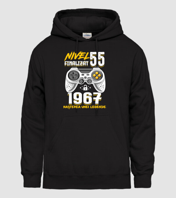 Nivel 55 finalizat. 1967 nașterea unei legende model negru pe tricou
