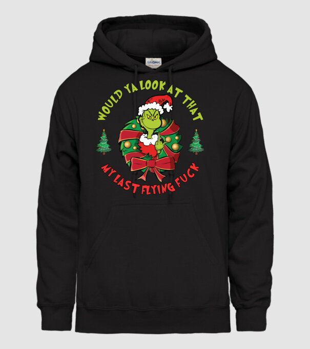 Would ya look at that - Grinch model negru pe tricou