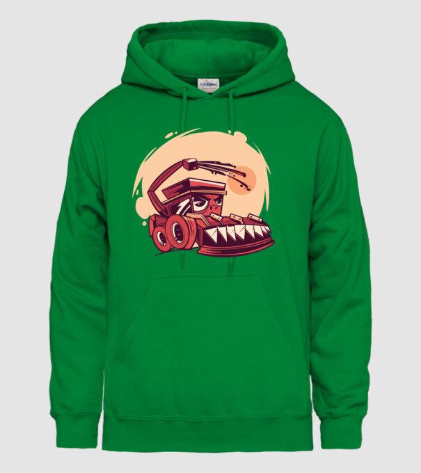 Secerătoare model verde pe tricou