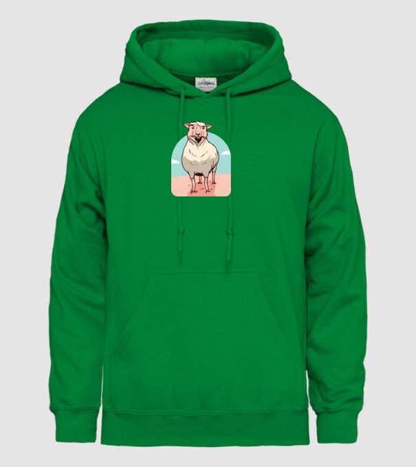 Miel Șobolan model verde pe tricou