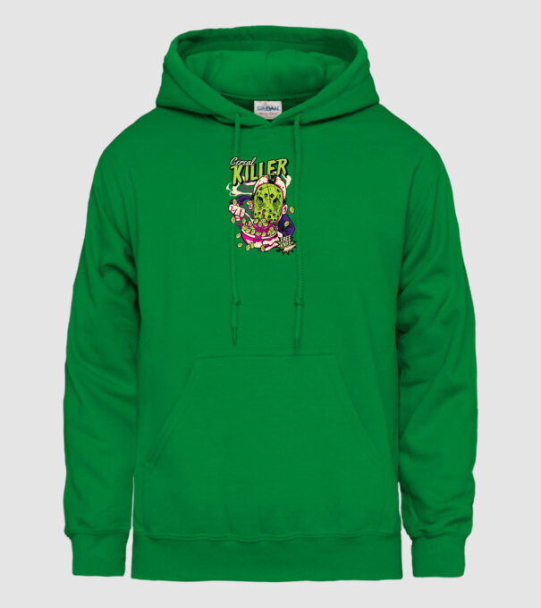 Cereal Killer model verde pe tricou