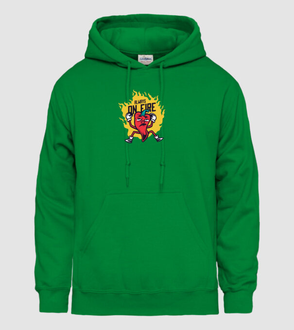 Ardei Chili model verde pe tricou