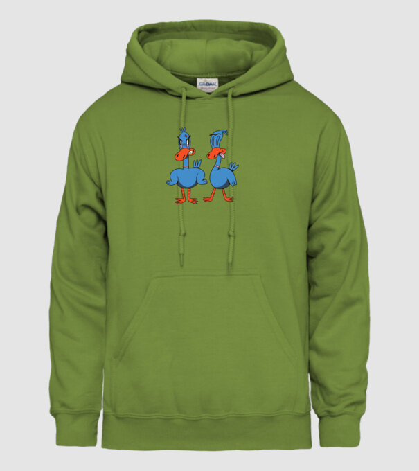 Rațe model verde de măr pe tricou