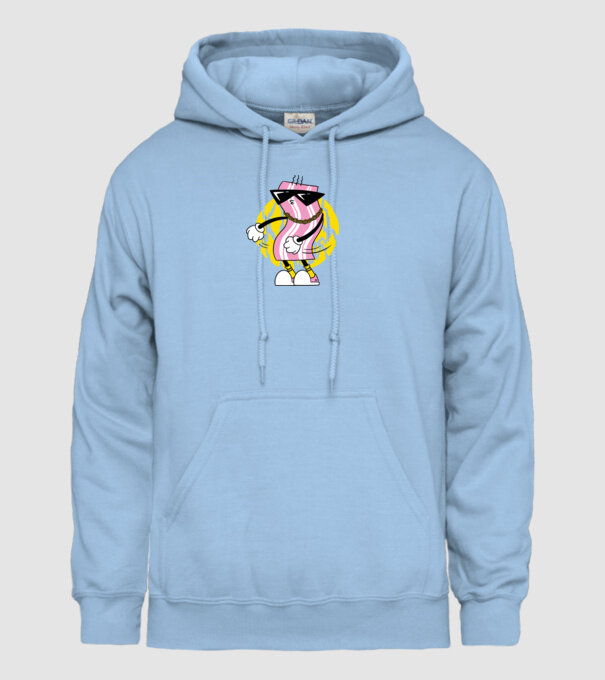 Șuncă DAB model albastru deschis pe tricou