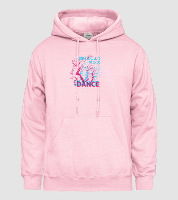 Anime Dance model roz deschis pe tricou