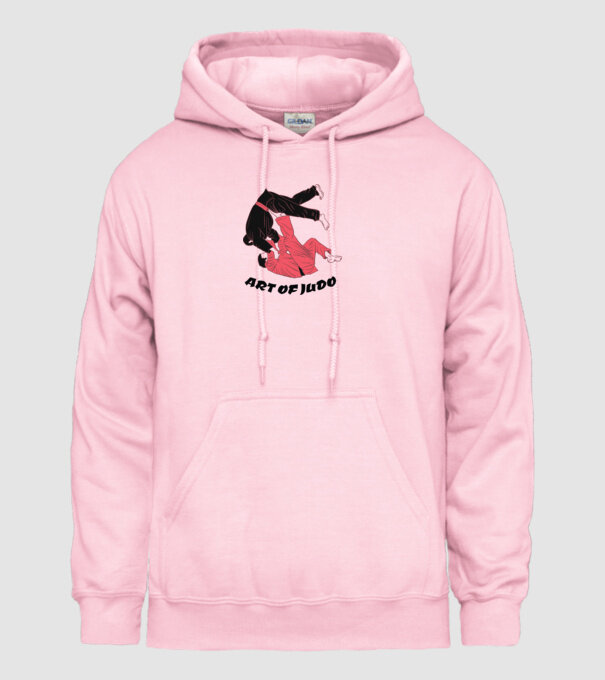 Art of Judo model roz deschis pe tricou