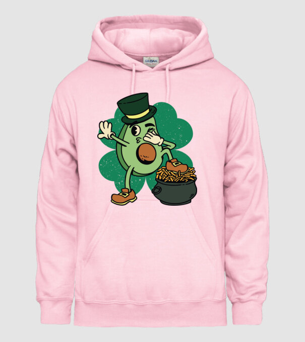 Avocado St. Patrick DAB model roz deschis pe tricou