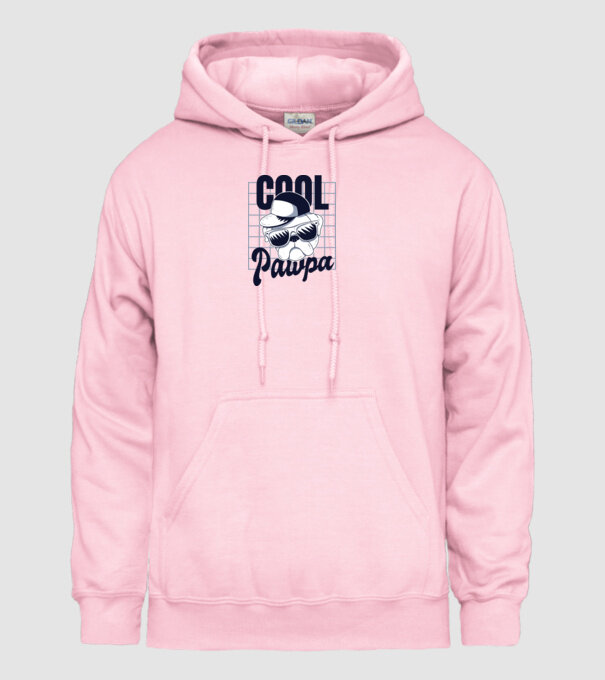 Cool Pawpa model roz deschis pe tricou