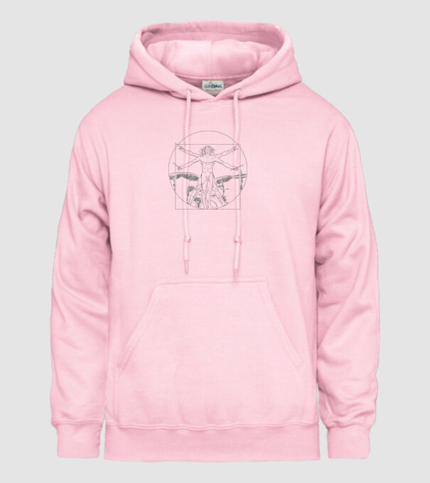 Da Vinci tobe model roz deschis pe tricou