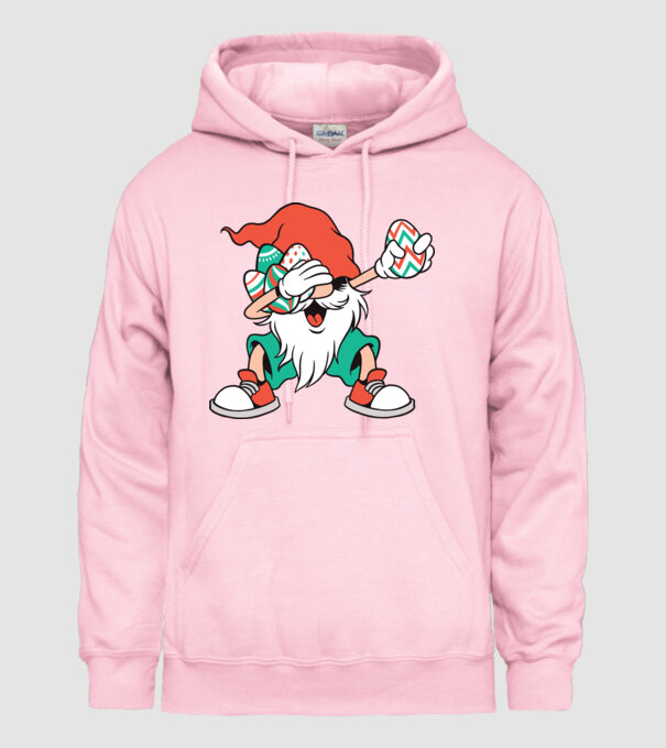 Elf de Paște DAB model roz deschis pe tricou