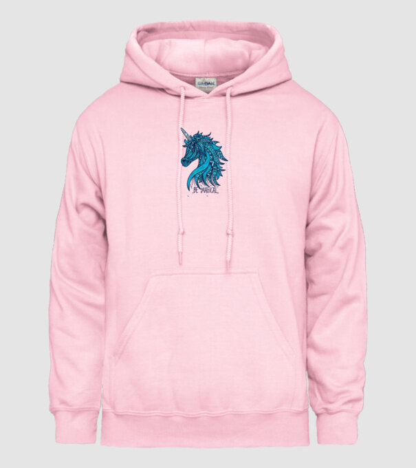 Unicorn magic model roz deschis pe tricou