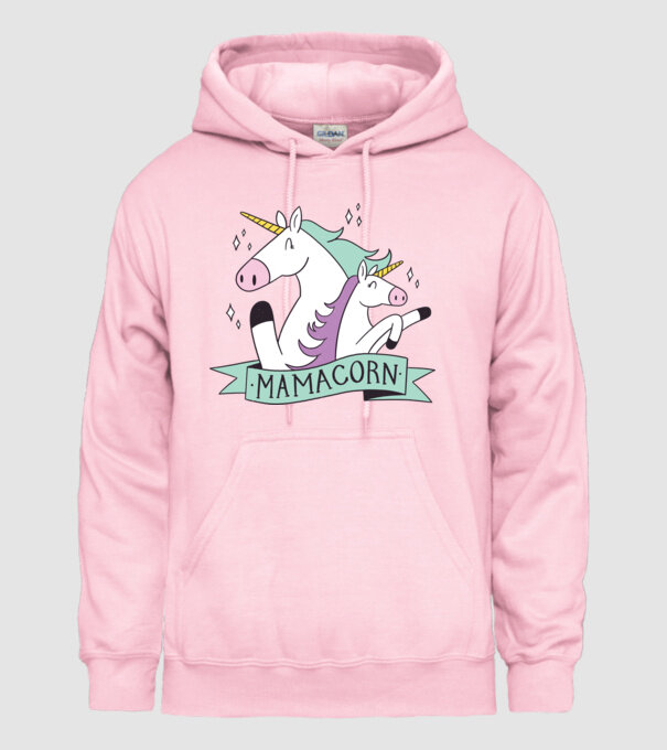 Mamacorn model roz deschis pe tricou