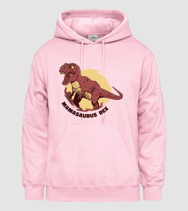 mamasaurus rex model roz deschis pe tricou